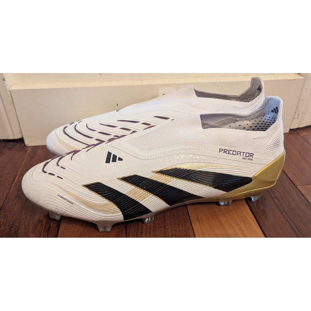 Adidas Predator Elite Laceless LL Firm Ground Soccer Cleats JI1079 Size 10